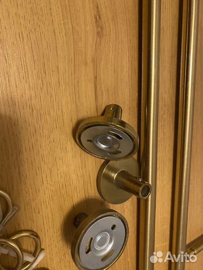 Карниз металлический уют двухрядный