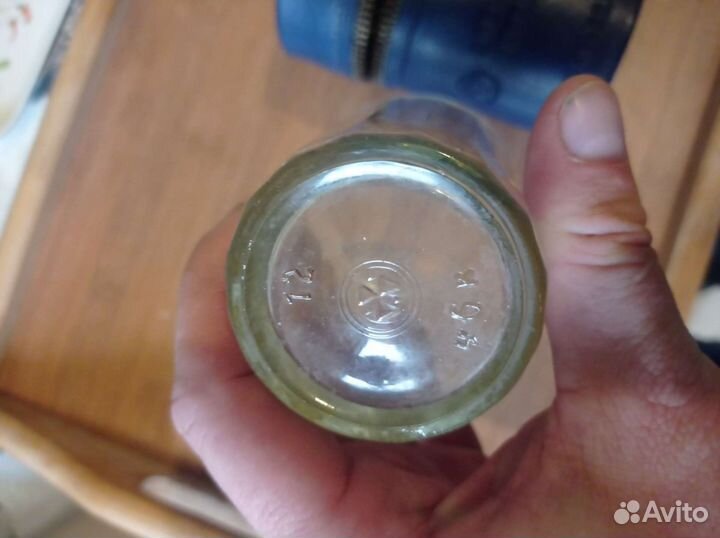 Стакан с чехлом из кожи СССР