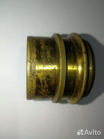 Редкий Объектив Carl Zeiss Jena Anastigmat