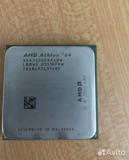 Процессор AMD Athlon 64