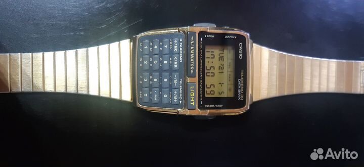 Винтажные часы casio DBC-300 С калькулятором