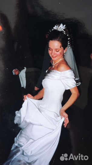 Свадебное / вечернее платье, р. 42-44