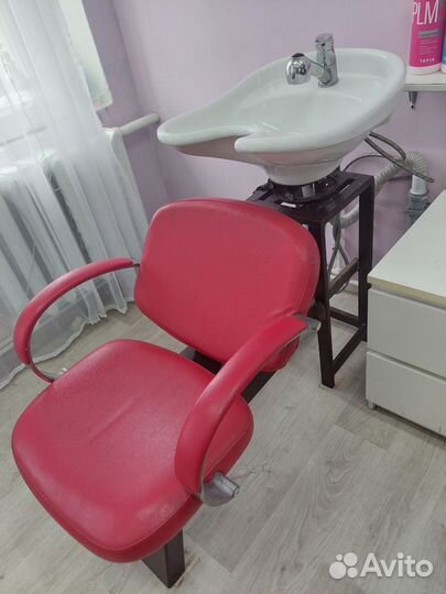 Парикмахерская мойка с креслом