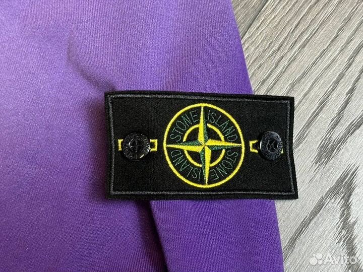 Винтажное худи Stone Island