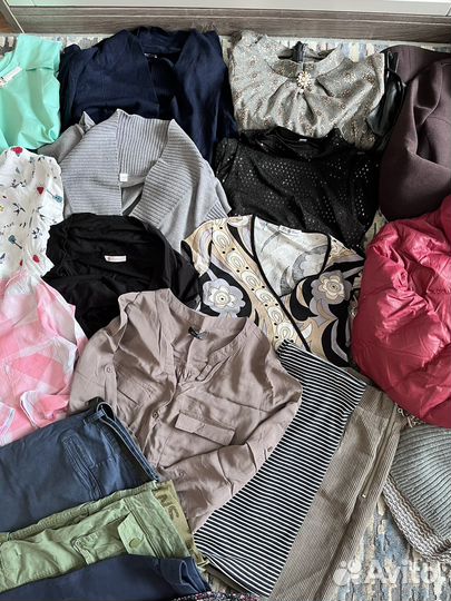 Большой пакет женской одежды 44 размер
