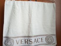 Полотенце Versace Версаче белое молочное
