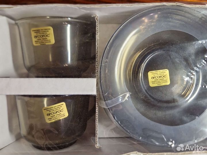 Чайный-Кофейный набор (чашки+блюдца) новый Франция