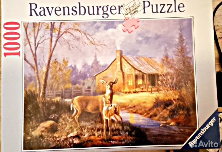 Пазлы 1500 и 1000 элеме состояние отличное и новое