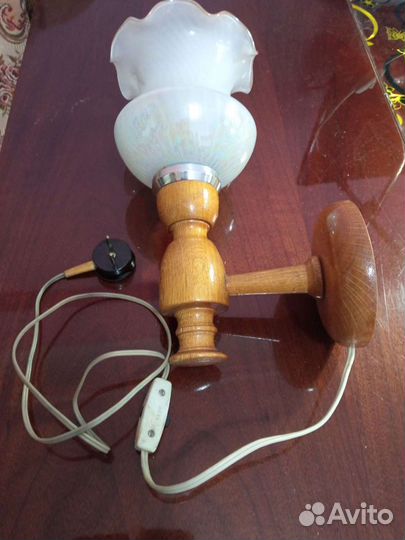 Настенный светильник бра и настольные лампы СССР