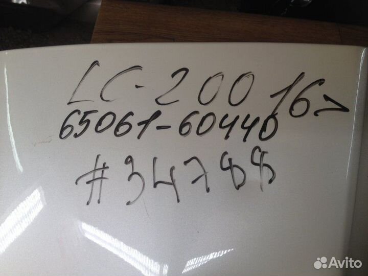 Дверь багажника Toyota Land Cruiser 200