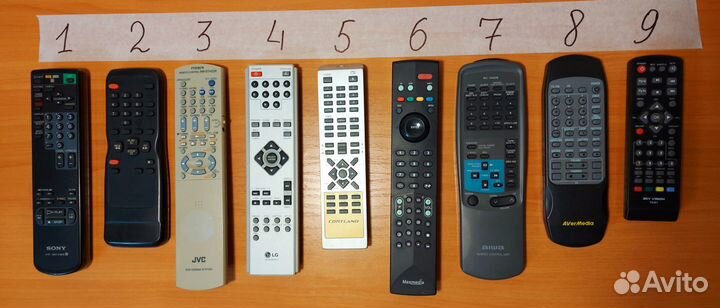 Пульты д/у для разной техники