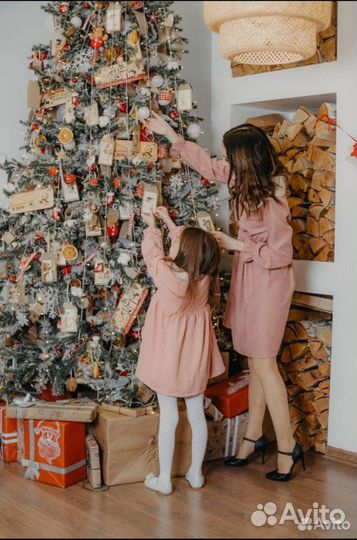 Платья family look