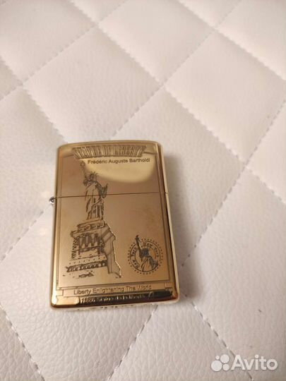 Зажигалка zippo armor USA статуя свободы