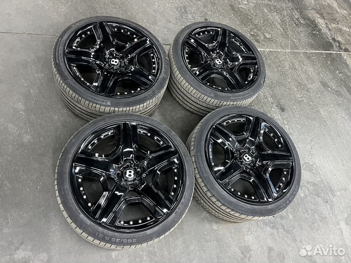 Bentley mulliner r21 колеса в сборе