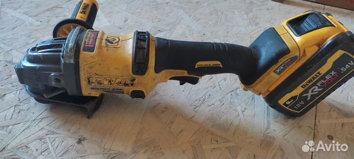 Ушм Dewalt DCG418 + АКБ 9A/h