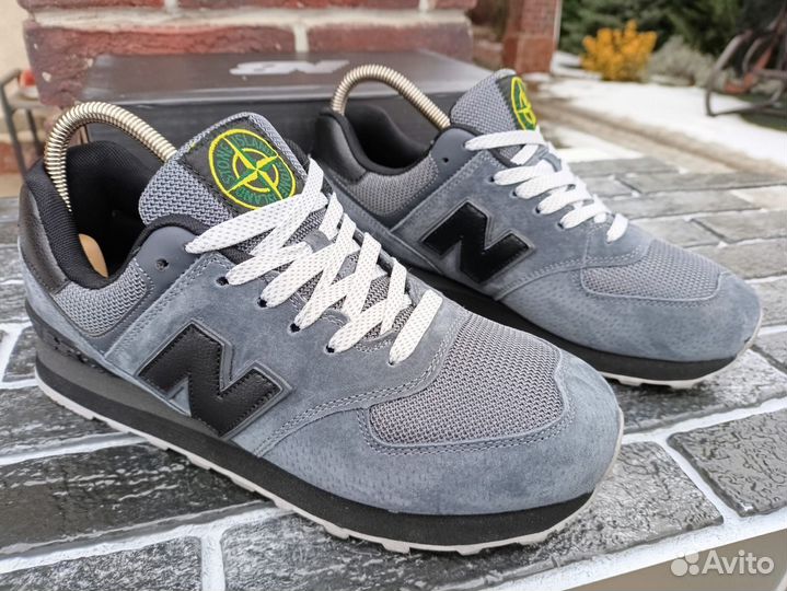 Кроссовки New balance 574 натуральная кожа