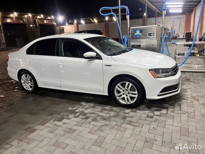 Volkswagen Jetta 1.4 AT, 2017, битый, 87 000 км