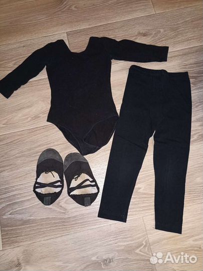 Комплект для гимнастики или танцев, без лосин