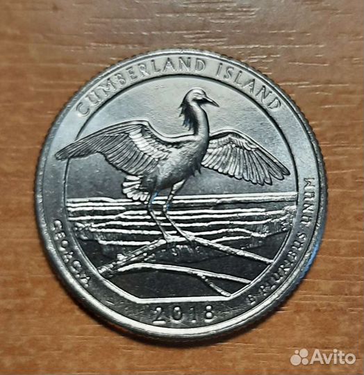 Монеты США (25 центов 