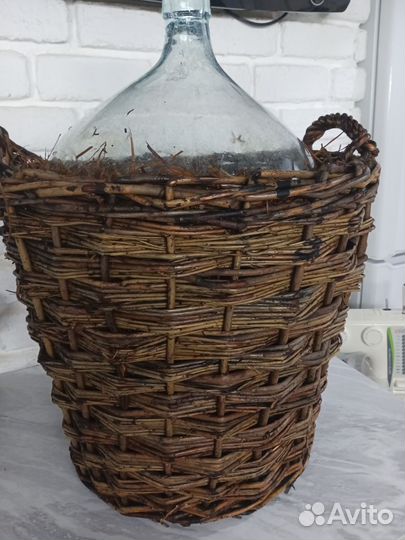 Бутыль стеклянный 30 литров