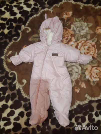 Зимний комбинезон для девочки 62,68,74