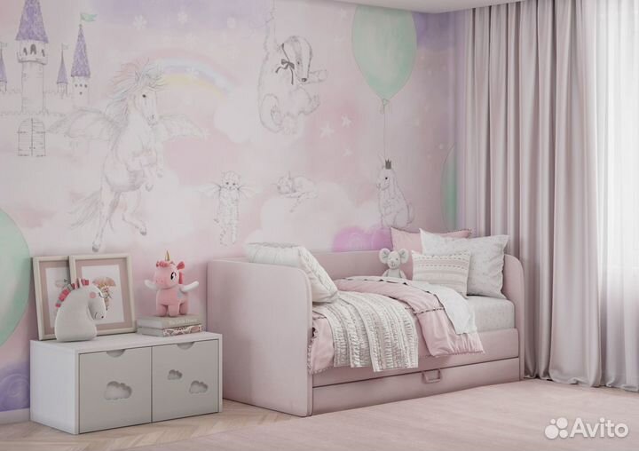 Детская кровать-диван Малика и Малика лайт