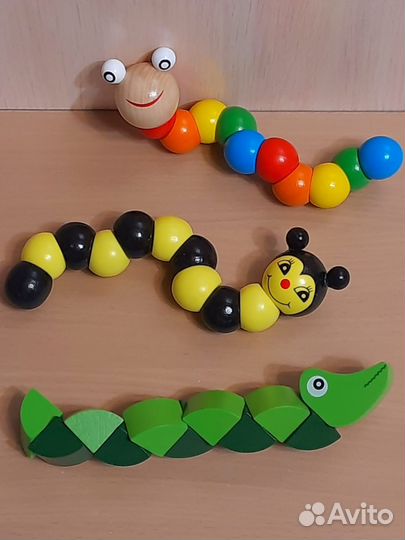 Новые развивающие деревянные игрушки