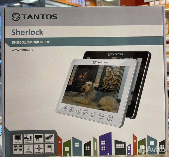 Видеодомофон sherlock tantos