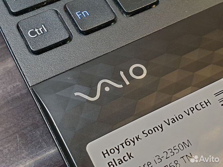 Ноутбук Sony Vaio vpceh Black