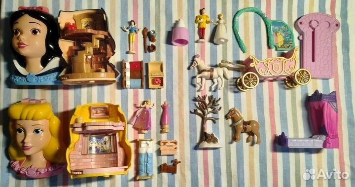 Фигурки принцессы киндеры питомцы разные