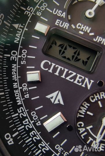 Часы Citizen promaster SKY PMV65-2271