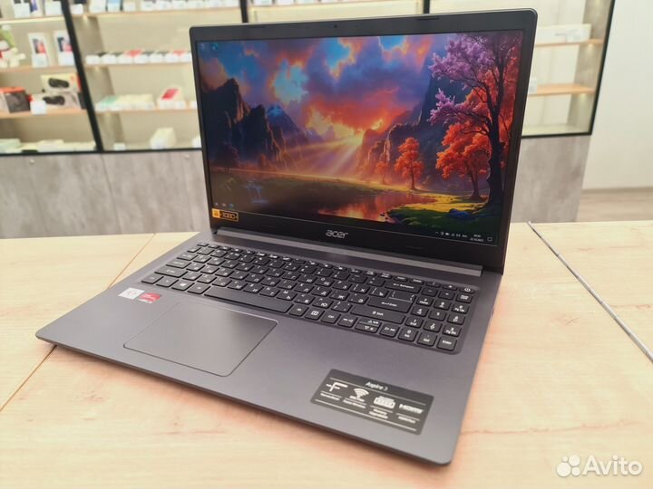 Новенький Acer/ips/Athlon 3050U/8gb/SSD256gb