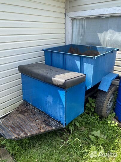 Телега для мотоблока