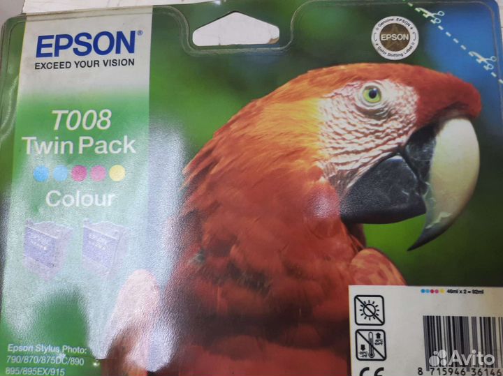 Картриджи Epson для струйных принтеров