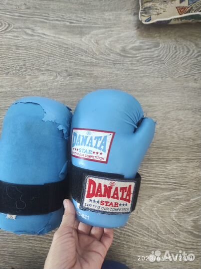 Боксерские лапы Danata, перчатки