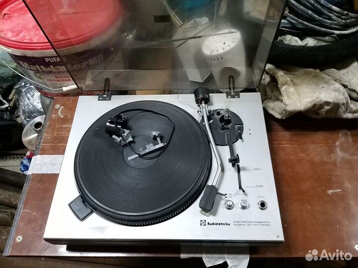 Виниловый проигрыватель Радиотехника эп 101