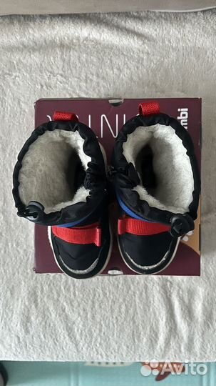 Сапоги зимние детские 25