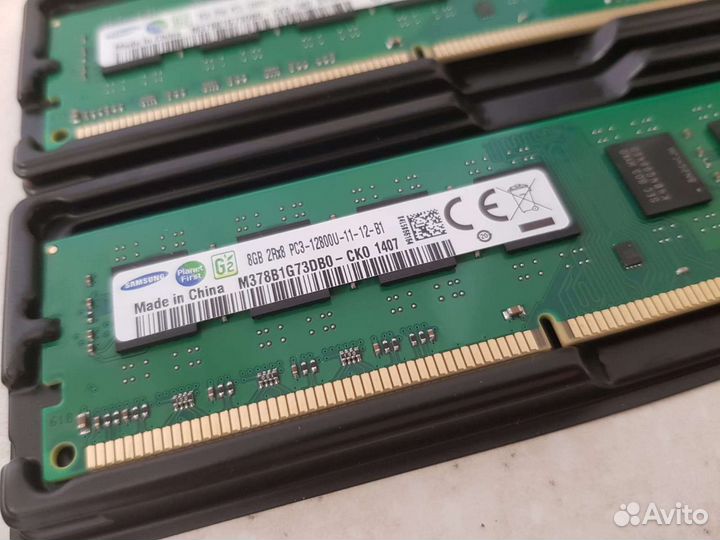 Ddr3 16 Гб (2*8 Gb) 1600 Mhz