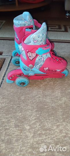 Детские ролики с защитой