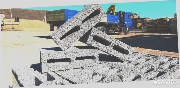 Перегородочные керамзитобетонные блоки ECO 2661