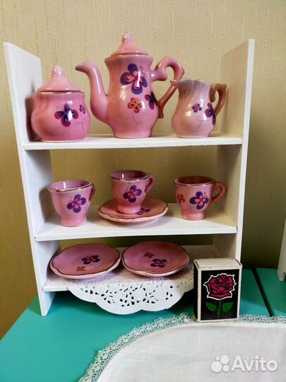 Посуда фарфоровая для кукол