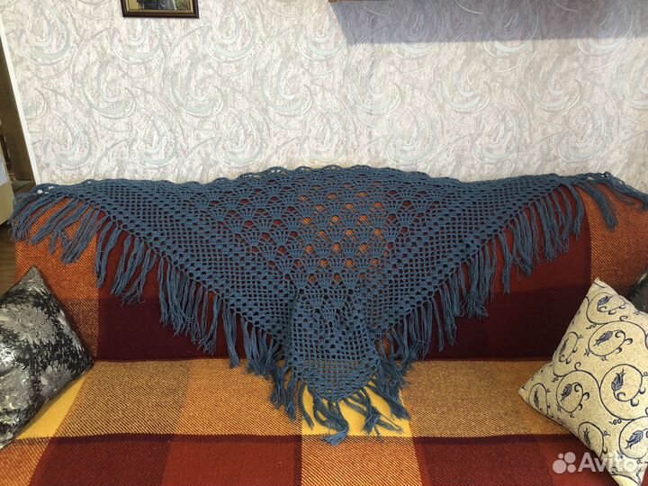 Шаль ручная работа