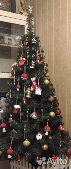 Елка искусственная 180 бу