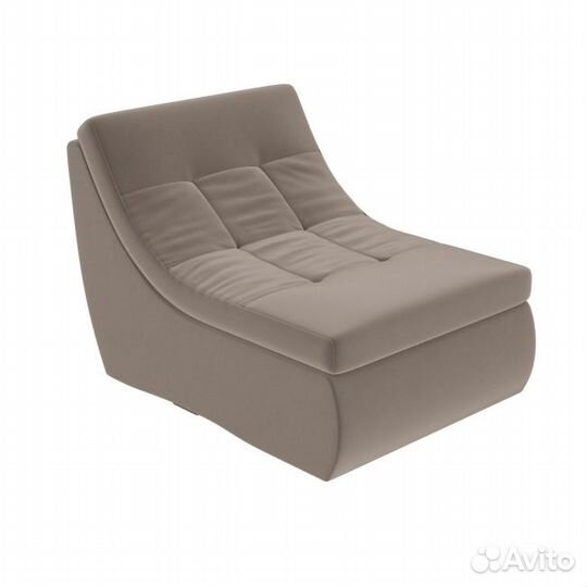 Модуль Холидей Кресло экокожа черная