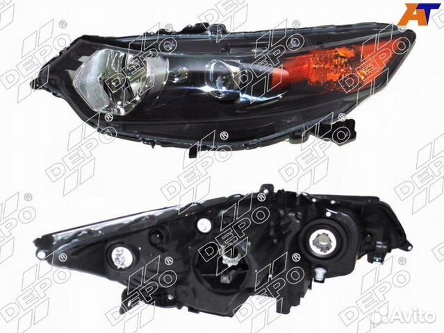 Фара левая Accord 8 2008-2015