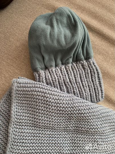 Комплект шапка и шарф-снуд