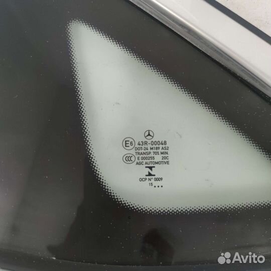 Стекло Mercedes-Benz GLC C253 заднее левое