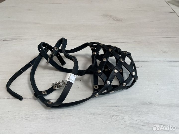 Намордник кожаный