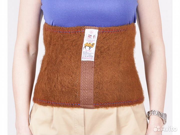 Лечебный пояс из верблюжьей шерсти