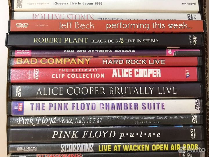 DVD диски музыка